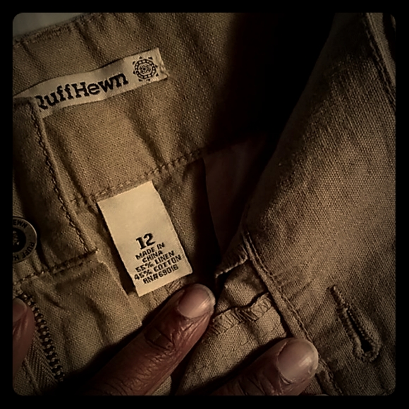 Ruff Hewn Pants - Ruff Hewn Tan Shorts
